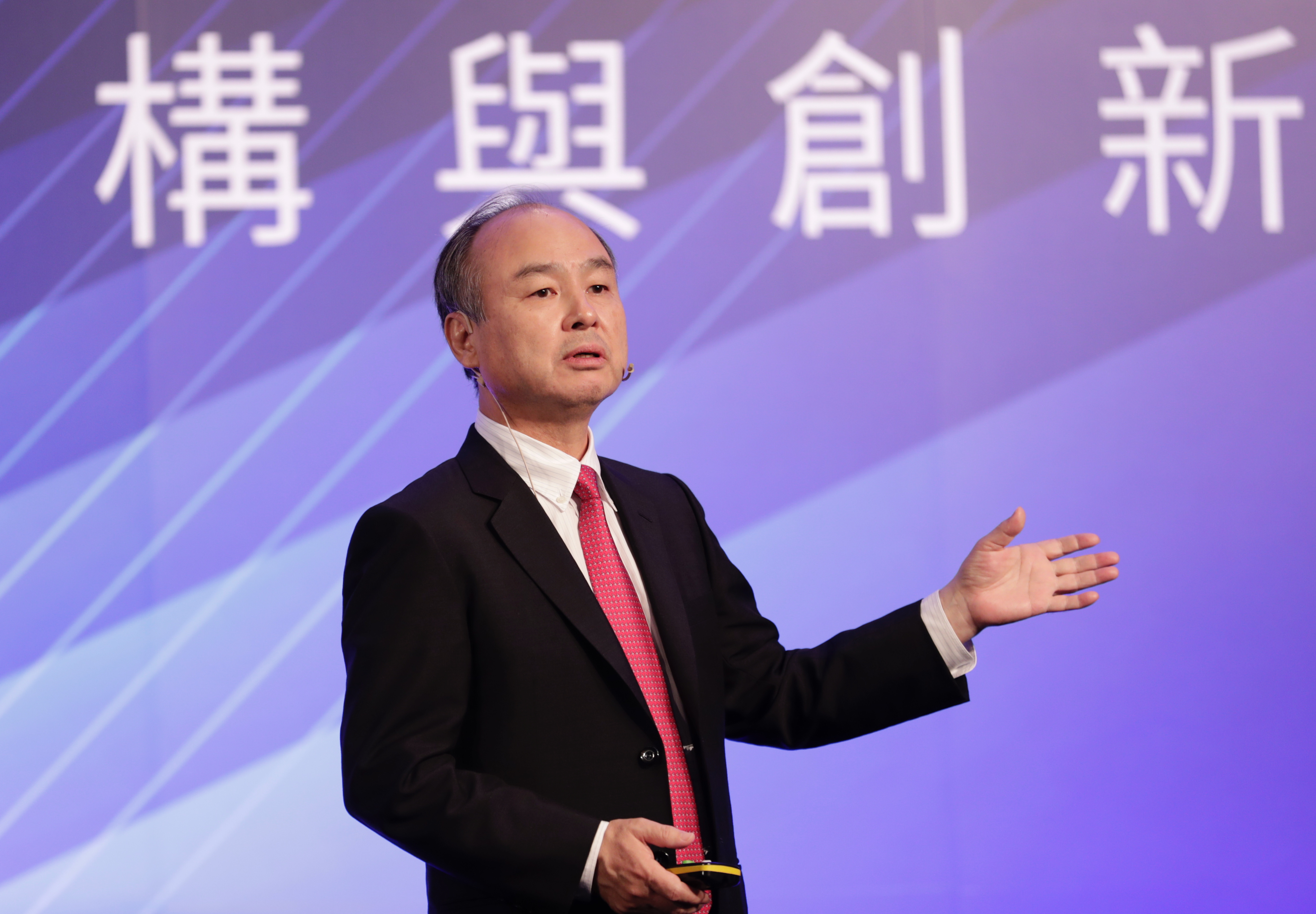 Masayoshi Son, de oprichter van Softbank.