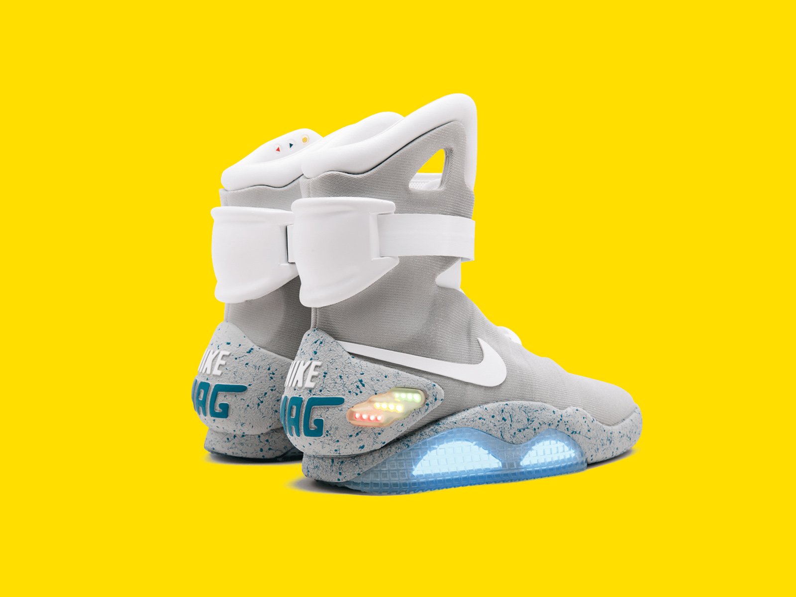 Zelfstrikkende Nike-schoenen uit Back to the Future