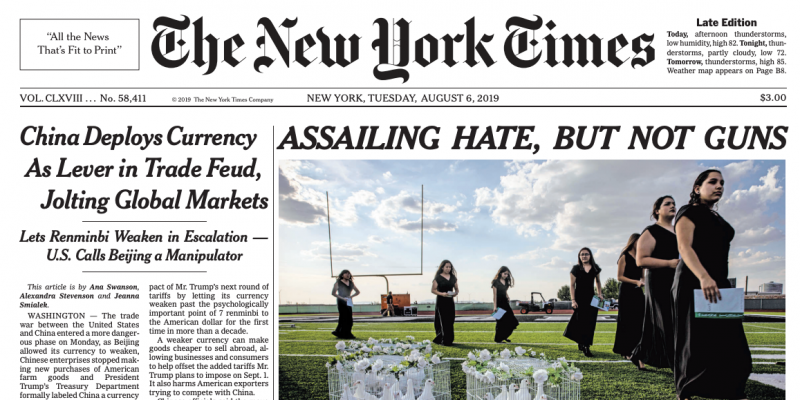 2020 Democrats Attack New York Times For Headline Giving Trump An Easy ...