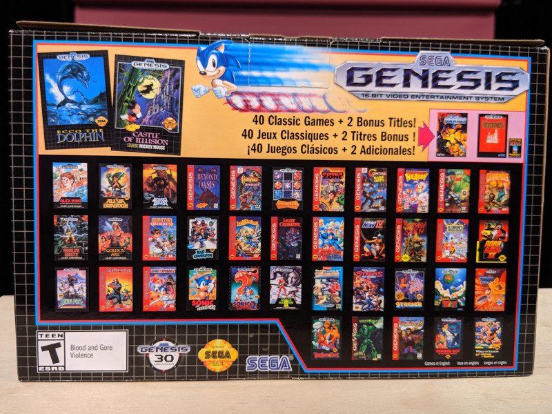 download sega genesis classics game list
