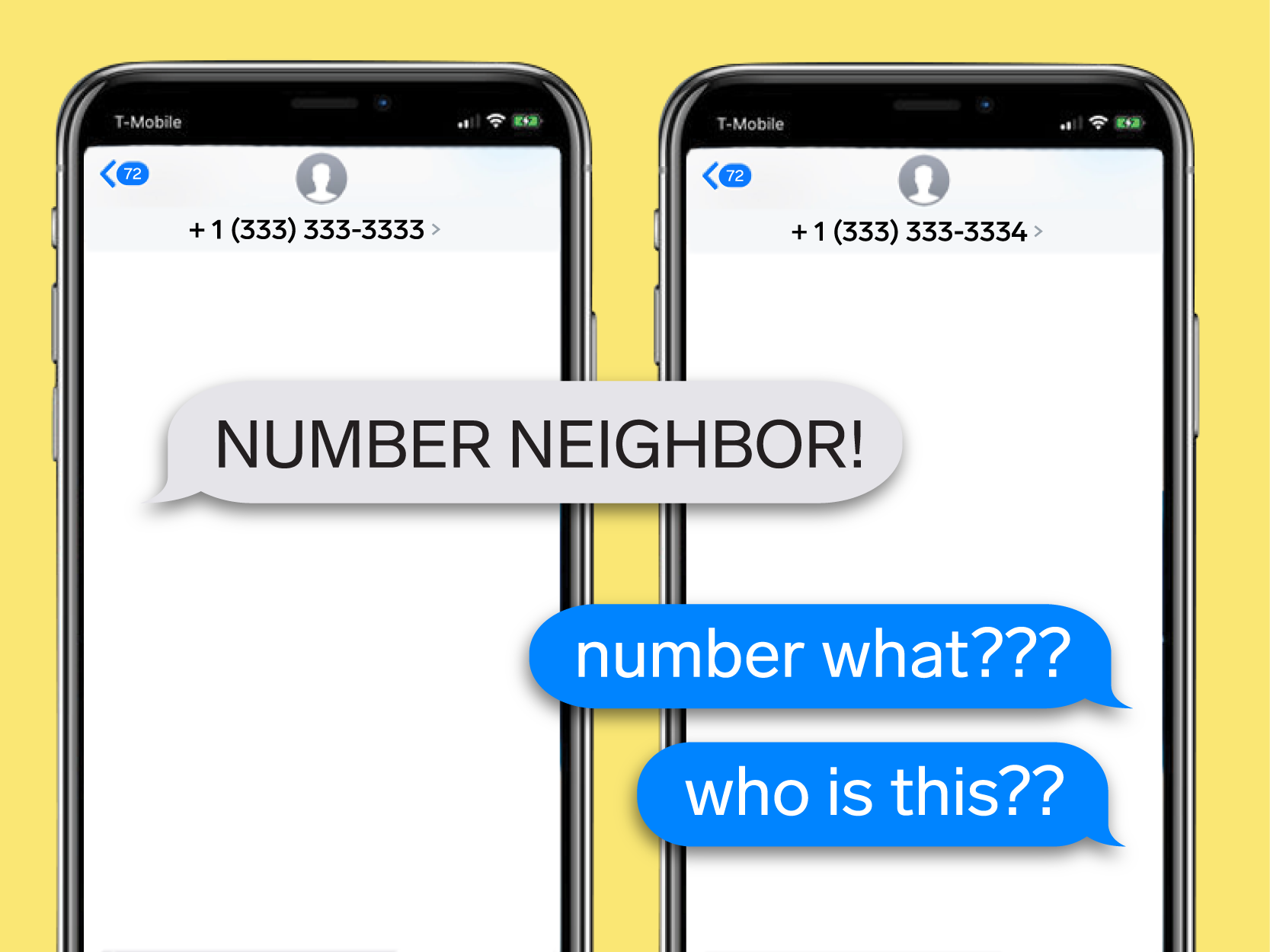 Here's why the internet is obsessed with 'number neighbors,' a viral trend where people text ...