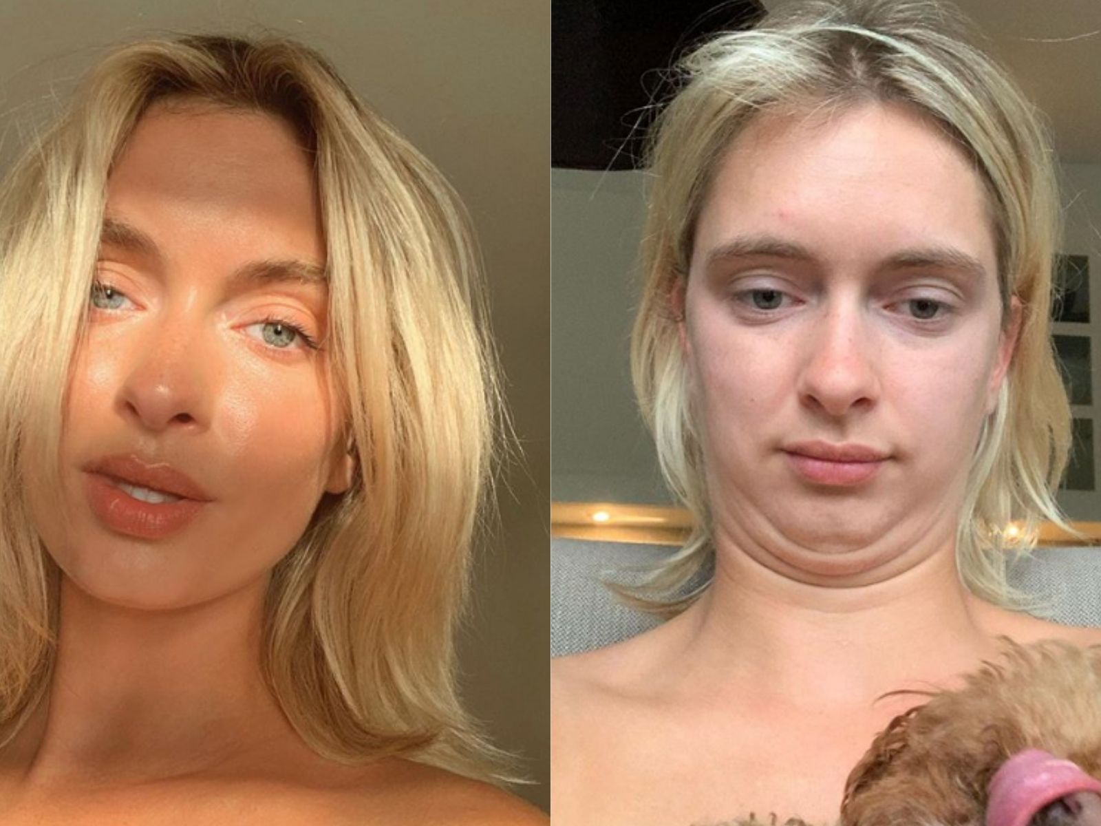 An influencer turns her Instagram outtakes into hilarious side-by-side  photos to prove that social media isn't real life