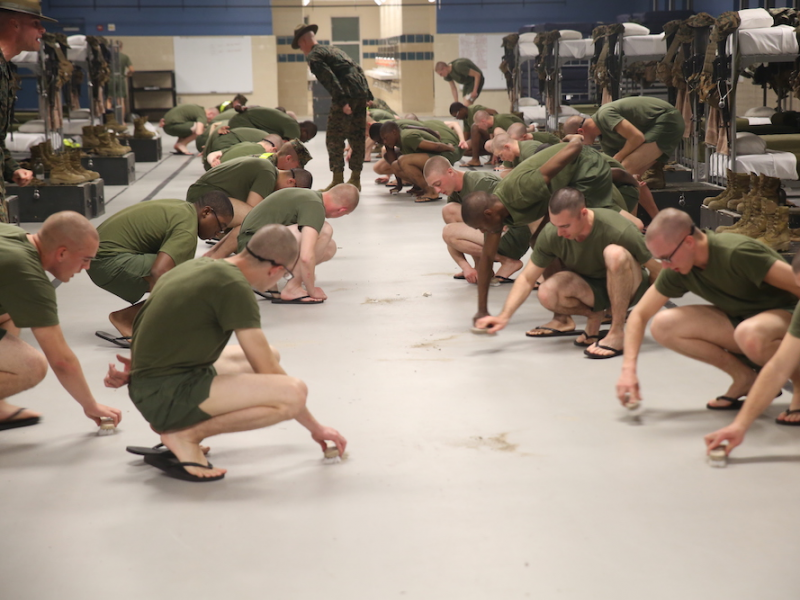 This is what 24 hours is really like for recruits at US Marine Corps