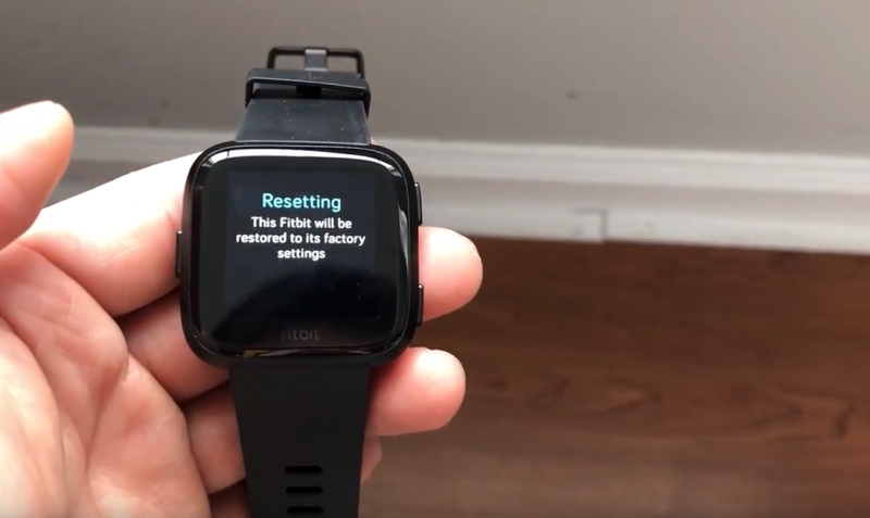 How to reset a Fitbit Versa to troubleshoot the device, or factory reset it