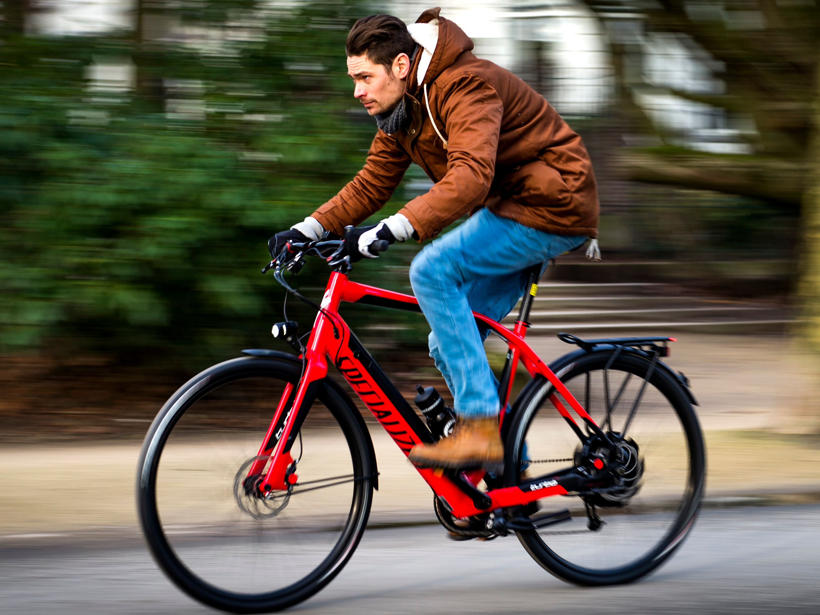 De speed pedelec, een sportieve elektrische fiets die 45 km per uur haalt.
