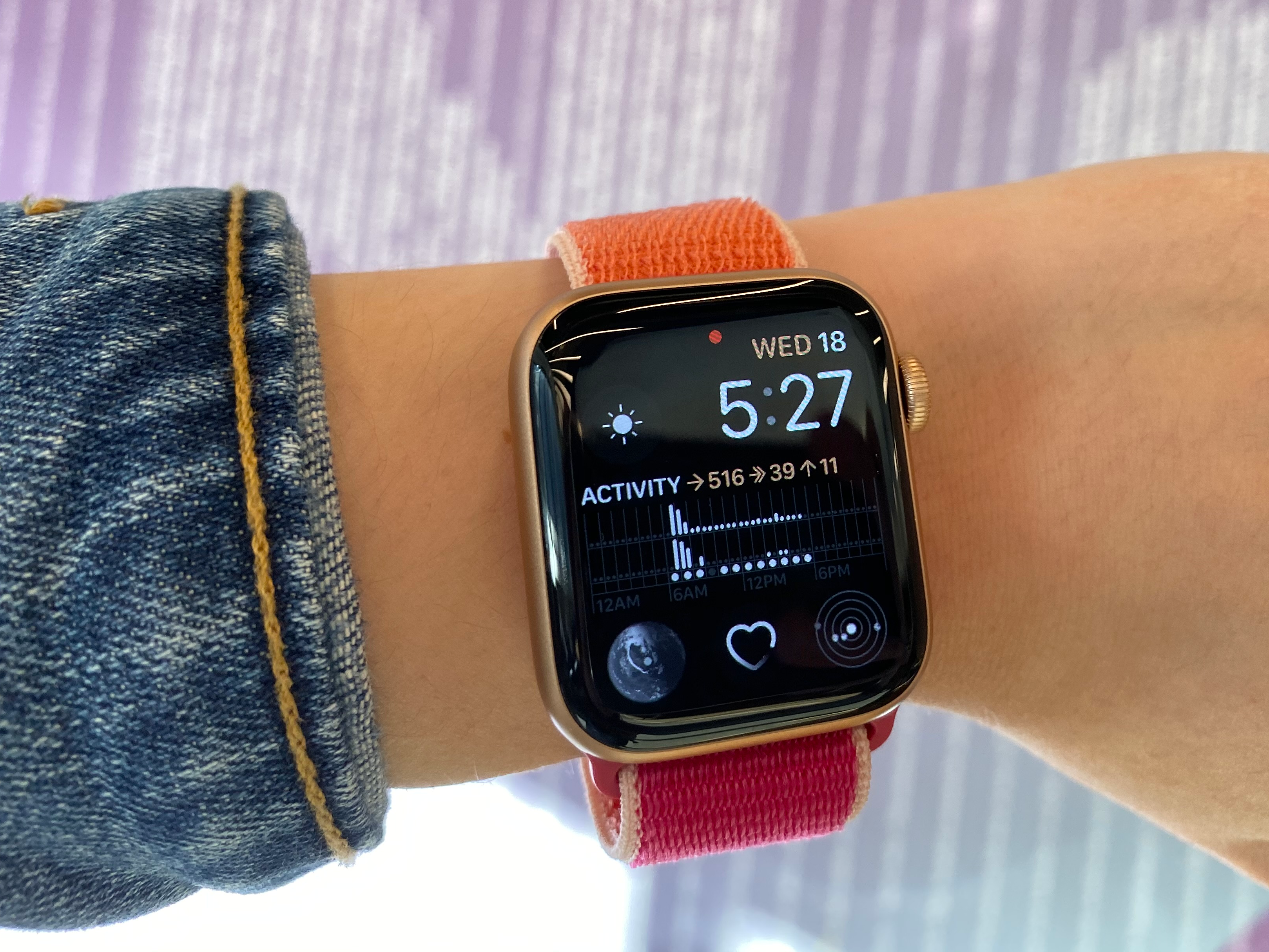 Apple Watch 5 scherm, verschil met serie 4