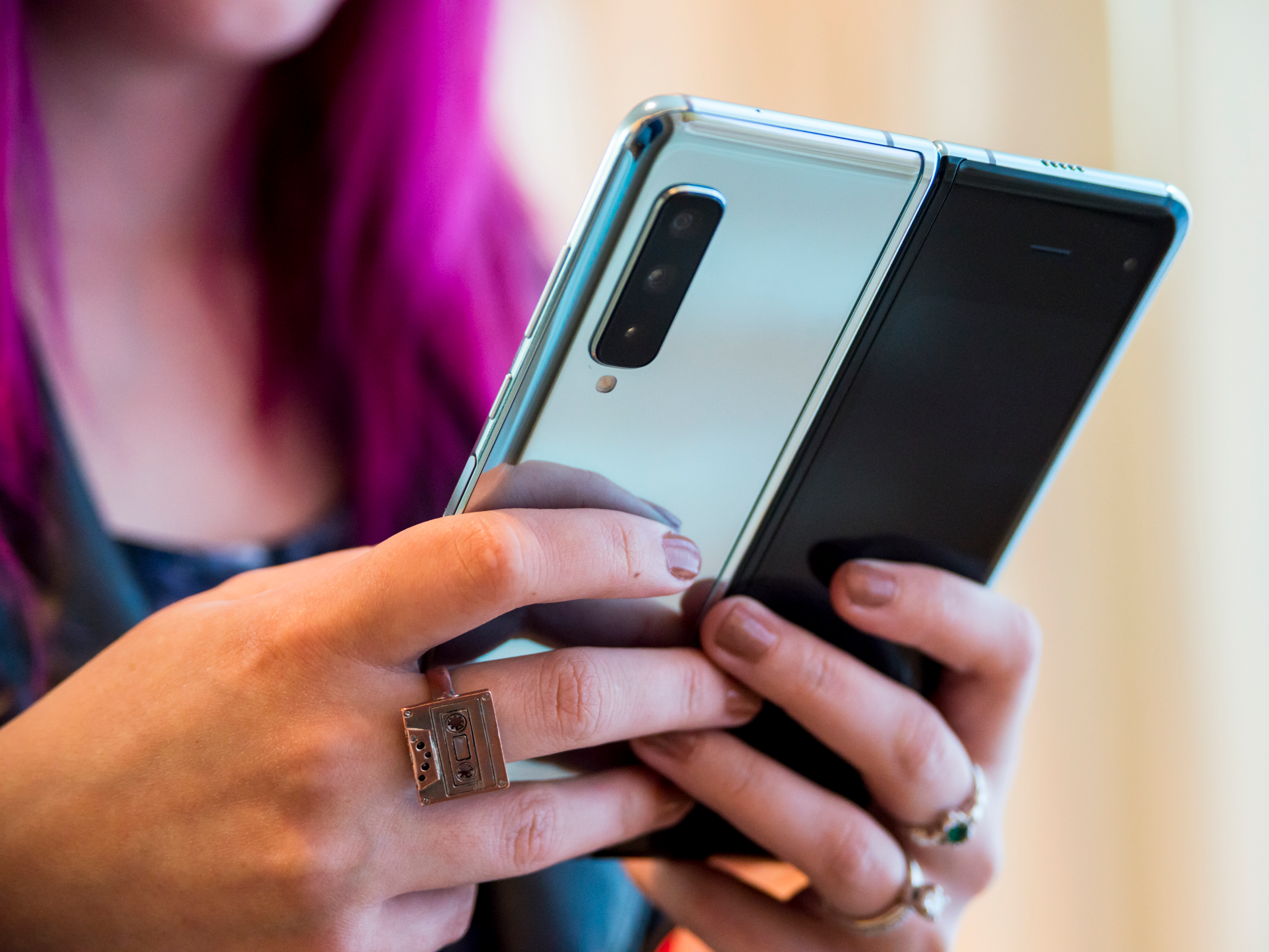 Drank Octrooi concept De Samsung Galaxy Fold komt eindelijk uit, maar niet in Nederland