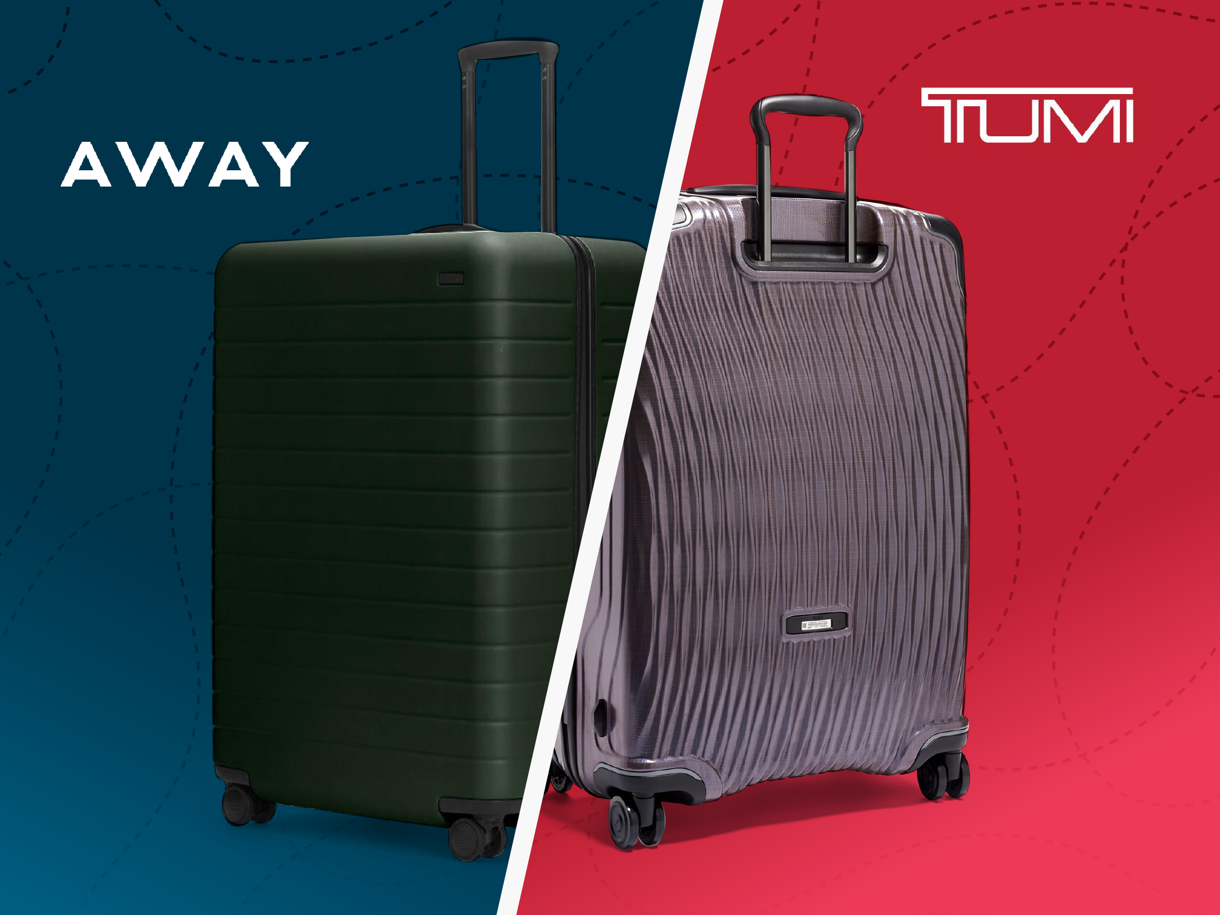 Away carry on vs tumi on sale