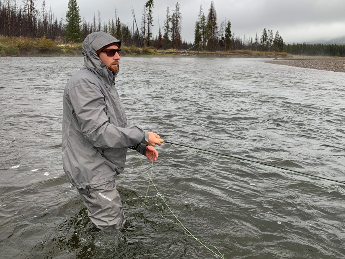 Patagonia and Danner teamed up on a packable fly-fishing wader and