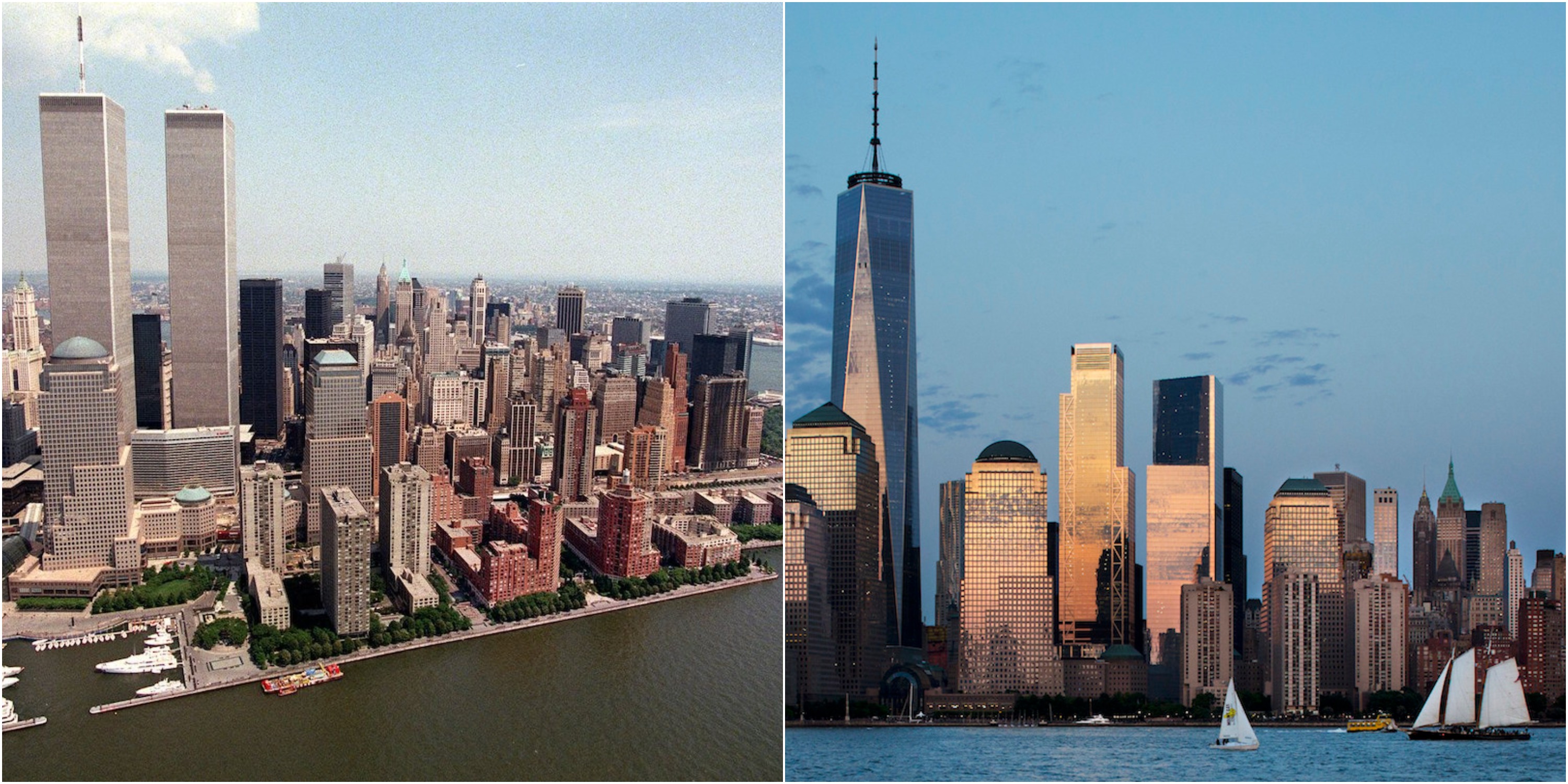 Небоскреб 11. Манхэттен ВТЦ башни Близнецы. WTC before 9/11. Манхэттен без ВТЦ. Башни Близнецы с птичьего полета.