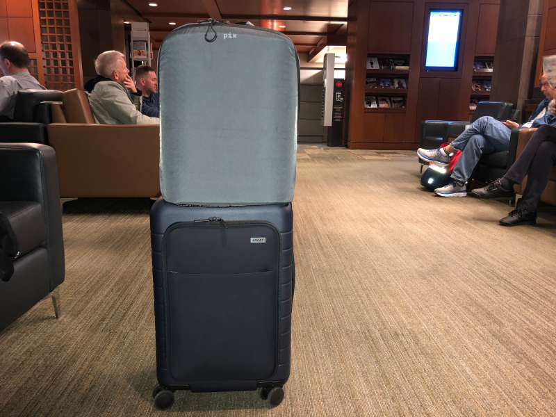 try away luggage for 100 days