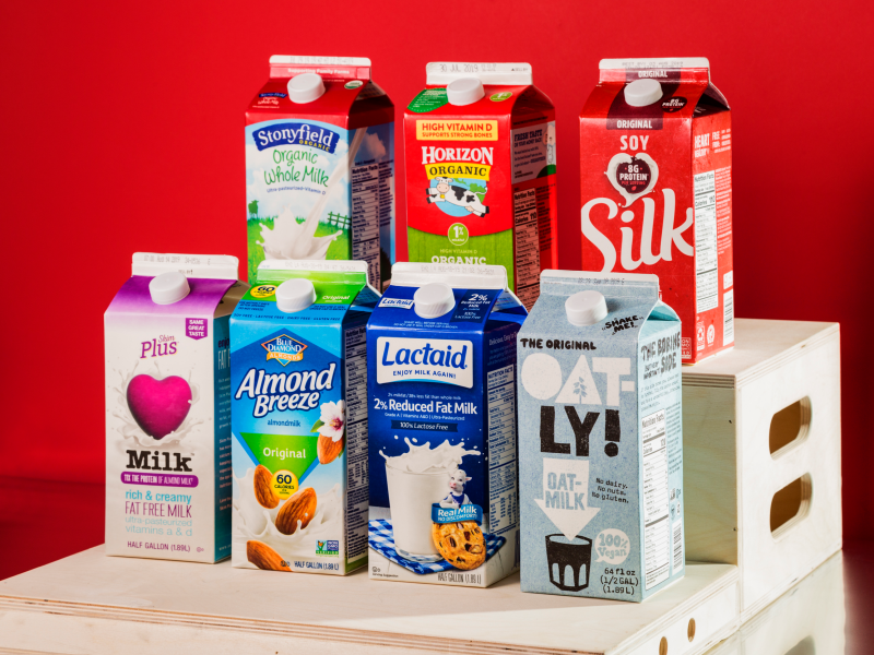 We tasted and ranked 7 different types of dairy and nondairy milks