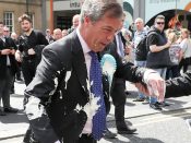 Nigel Farage wijkt niet helemaal voor Boris Johnson