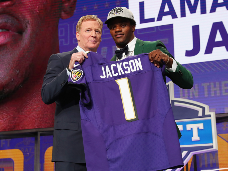 The Ravens didn't interview Lamar Jackson before the draft because they ...
