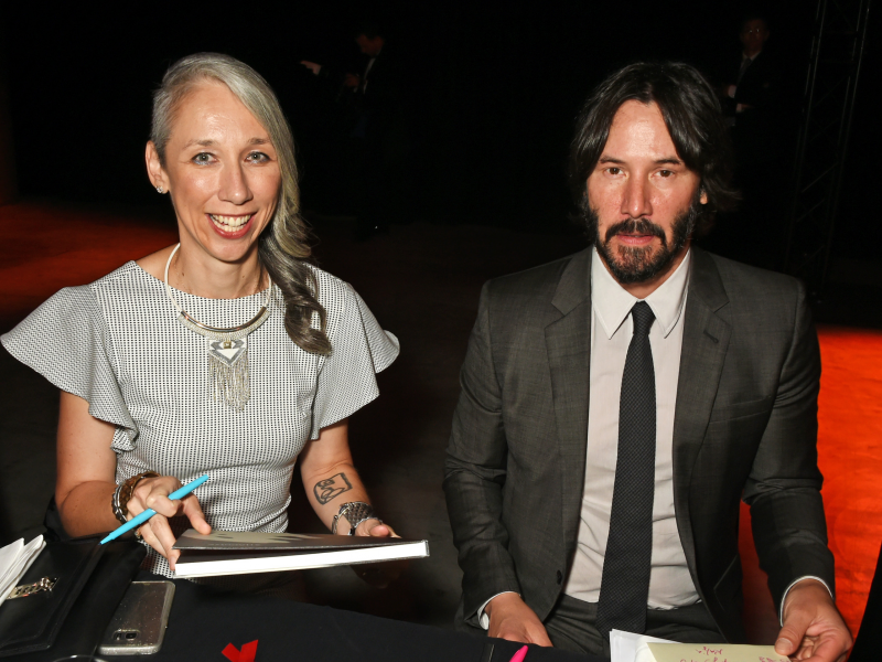 Meet Alexandra Grant The Award Winning Visual Artist Who Many Speculate Is Keanu Reeves New