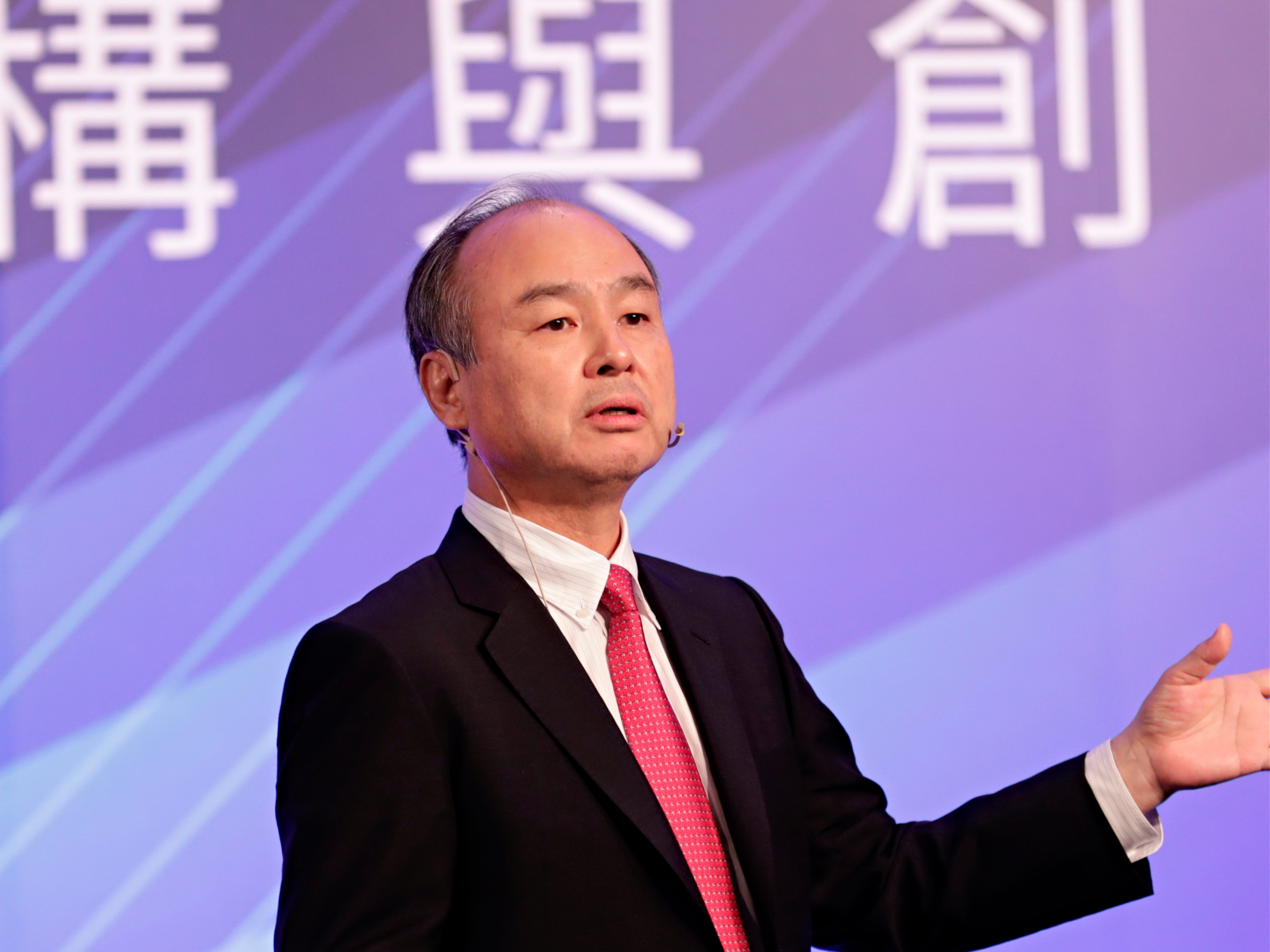 SoftBank-oprichter Masayoshi Son.