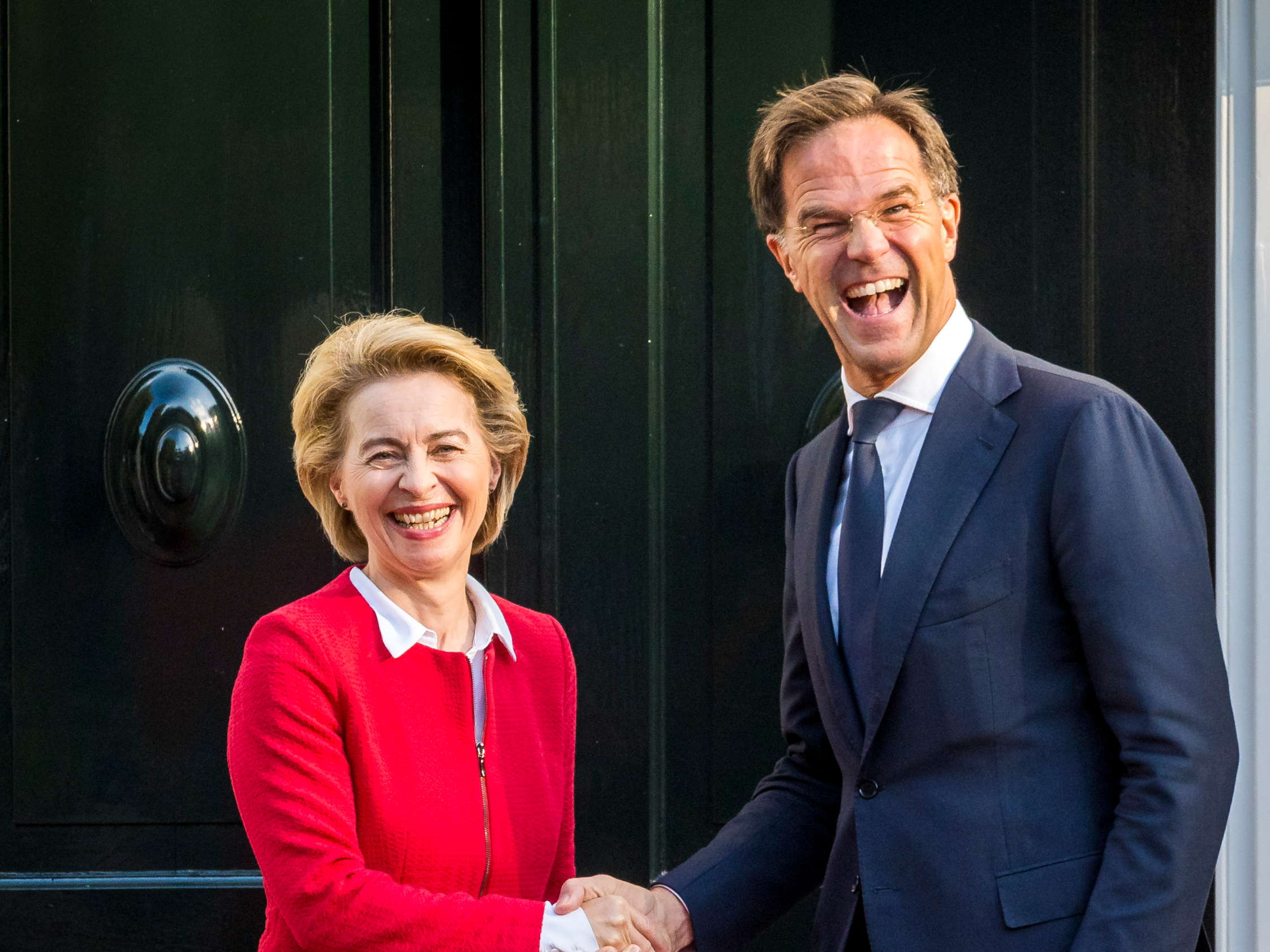 Minister-president Mark Rutte ontving in september de nieuwe voorzitter van de Europese Commissie Ursula von der Leyen.