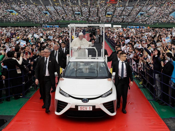 Toyota Mirai Gregorio Borgia AP Photo