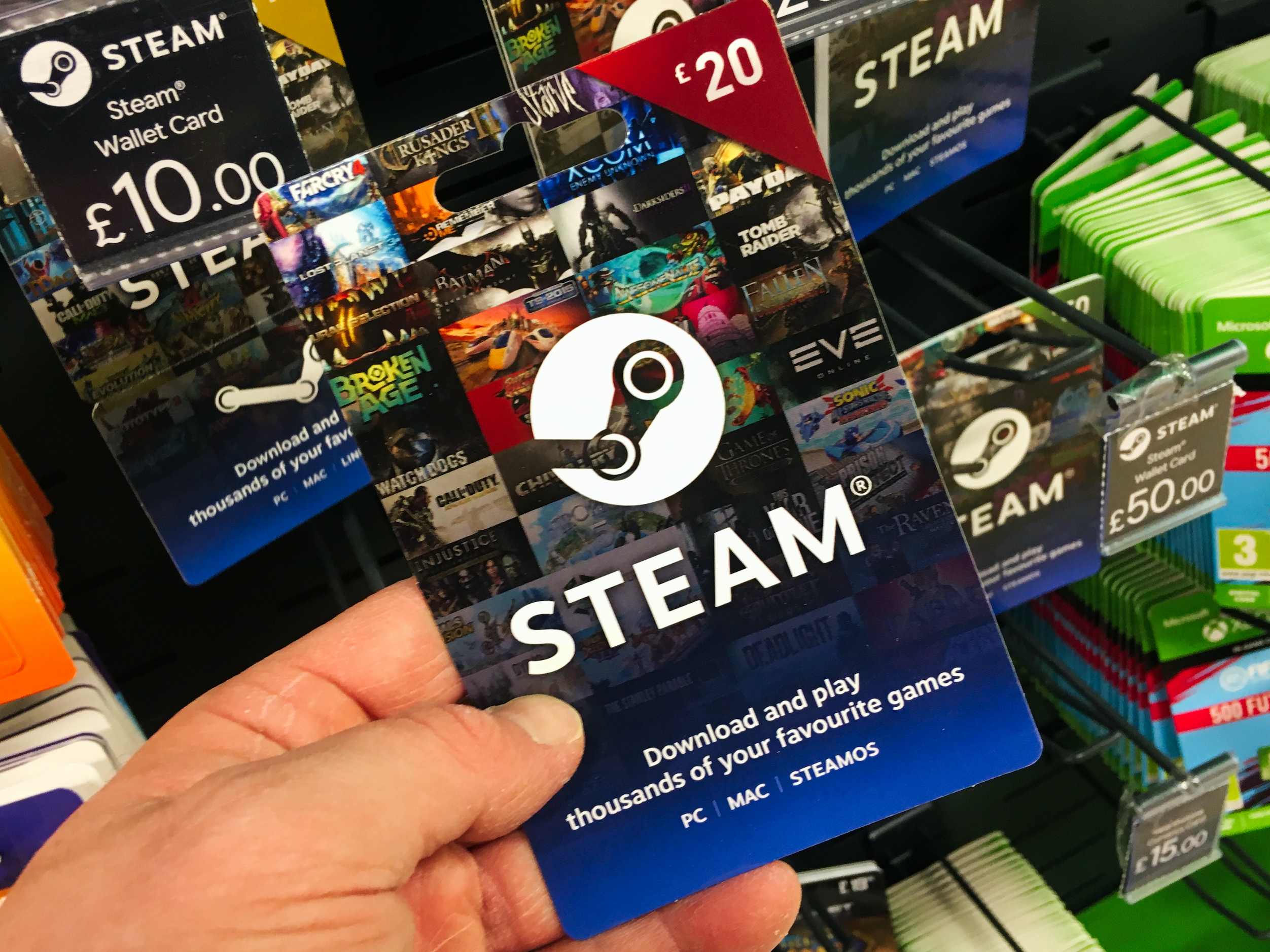 'What is a Steam Card?' A complete guide to Steam gift cards