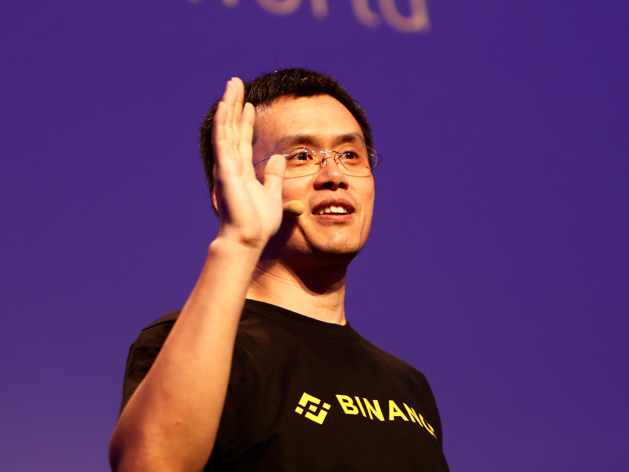 CEO Changpeng Zhao van Binance, het grootste handelsplatform voor cryptomunten ter wereld.
