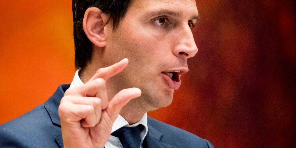 Minister Wopke Hoekstra van Financiën