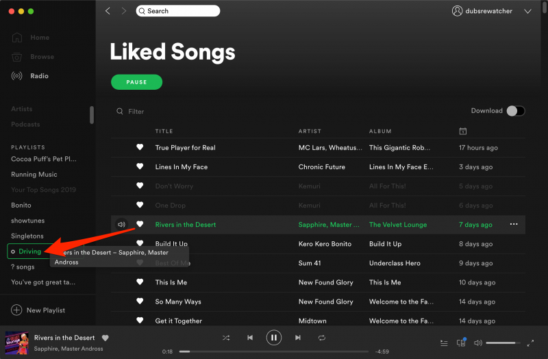 how to download songs from spotify desktop