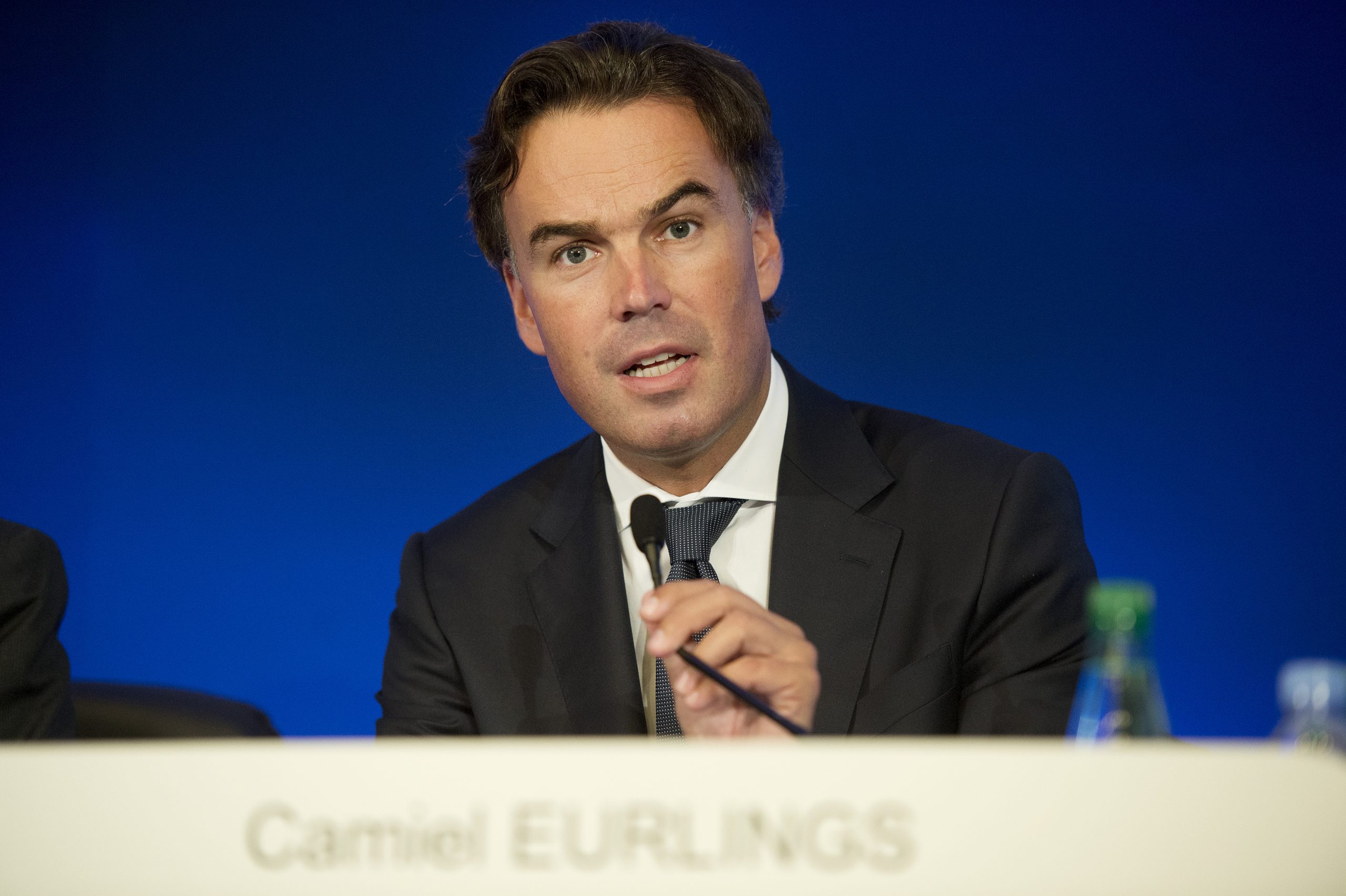 Camiel Eurlings in 2014 als president-directeur van KLM.
