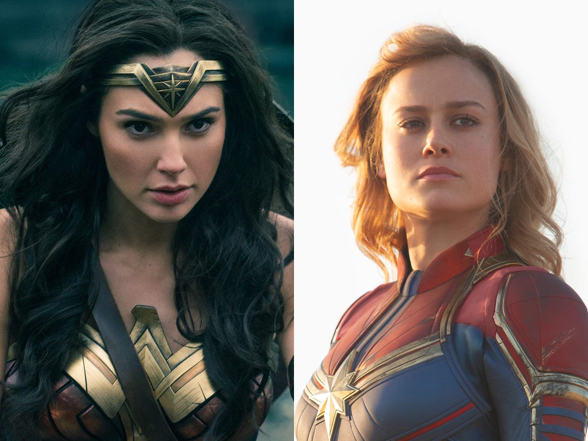 Gal Gadot and Brie Larson posed for adorable photos together, and people ar...