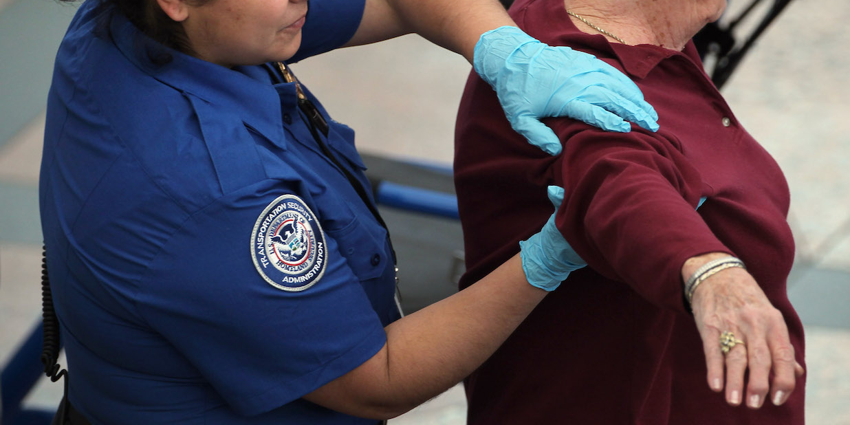 A Female Traveler Accused A Former Tsa Agent Of Forcing Her To Expose Her Breasts And Let Him 