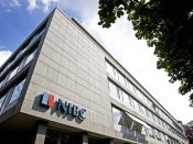 Het hoofdkantoor van zakenbank NIBC in Den Haag.
