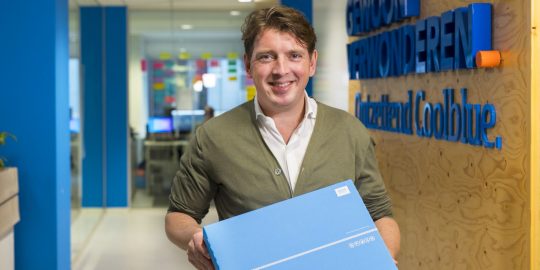 Directeur Pieter Zwart van Coolblue