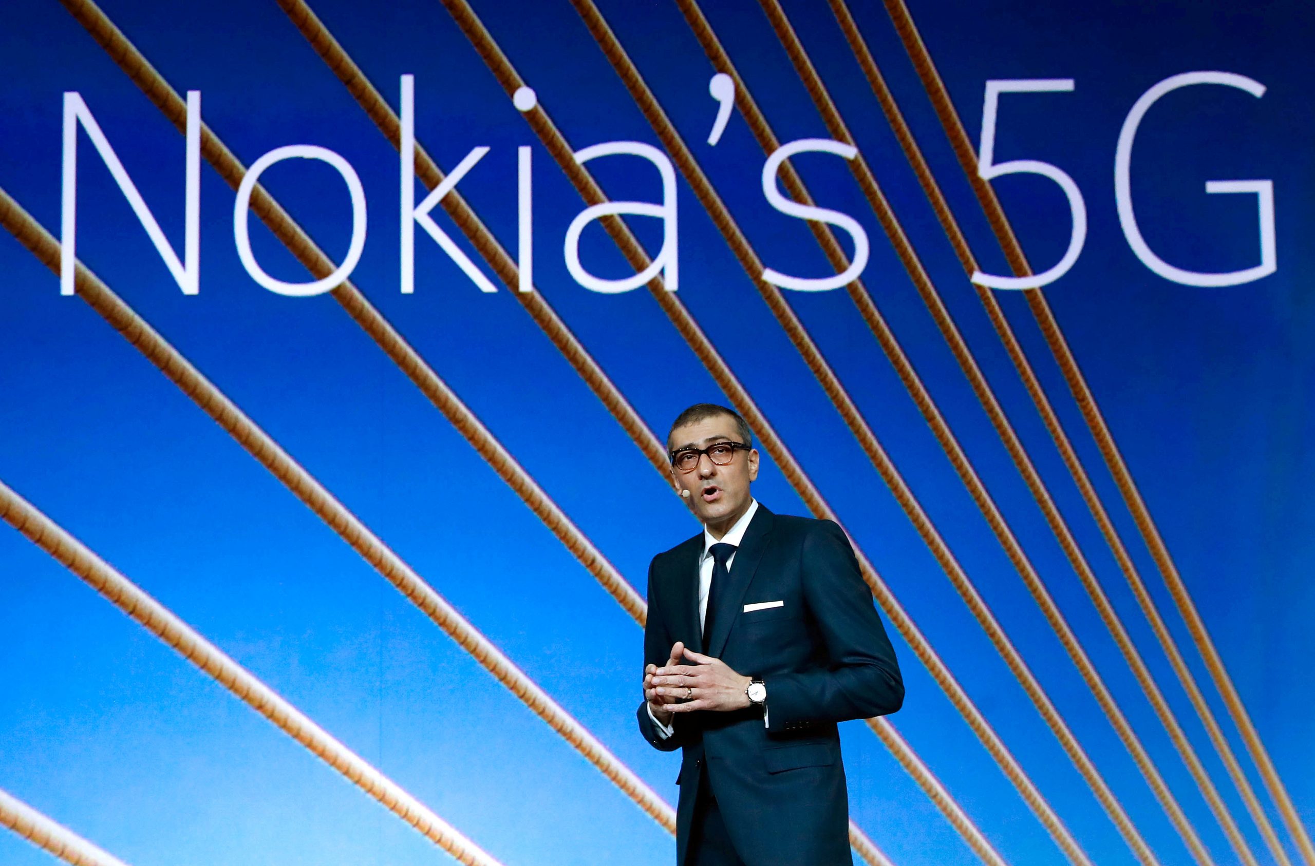 Rajeev Suri, topman van het Finse Nokia.