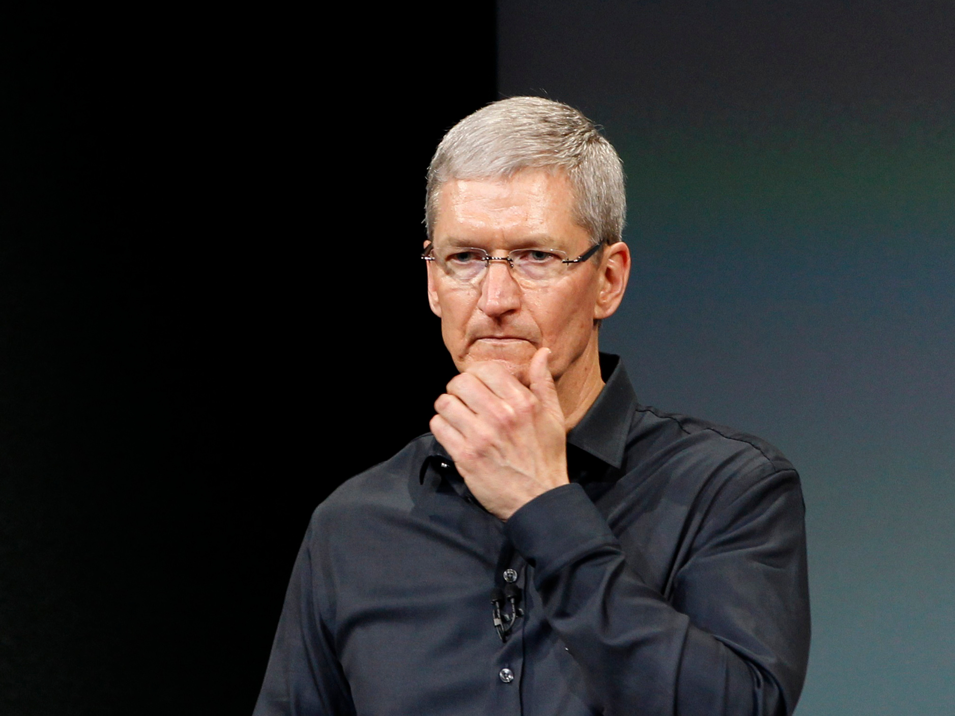 Apple-topman Tim Cook iPhone SE