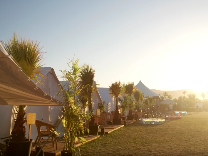 Take a look inside Coachella's most expensive campground Take a look inside Coachella's most expensive campground