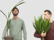 Axel en Thom Persoon, de oprichters van het online plantenplatform Plantsome.