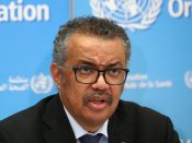 Directeur Tedros Adhanom Ghebreyesus van de Wereldgezondheidsorganisatie geeft een toelichting op de stand van zaken rond het coronavirus.
