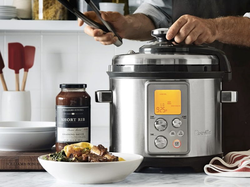 Viomi Electric Pressure Cooker. Мультиварка Breville. Delimano Multicooker select ( упаковка помята ). Breville fast-Slow Pro.