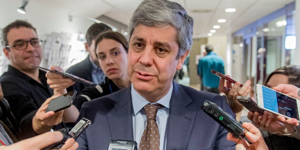 Mário Centeno, voorzitter van de eurogroep