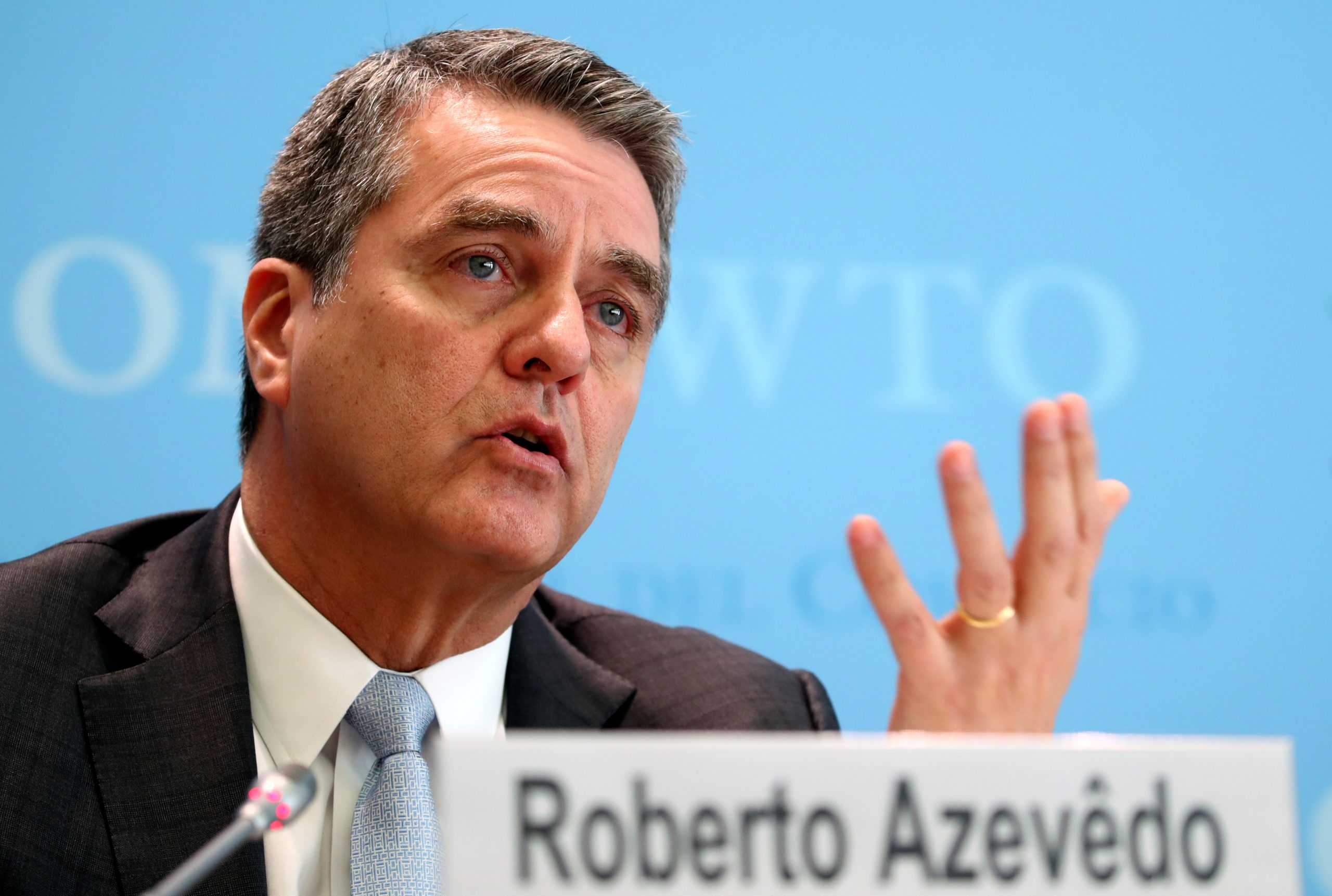 Directeur-generaal Roberto Azevêdo van de Wereldhandelsorganisatie