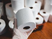 een rol wc-papier