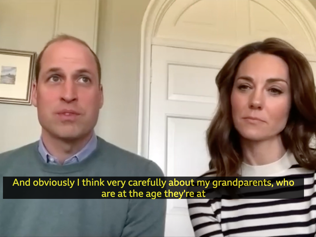 Prince William and Kate Middleton gave a rare interview where they ...