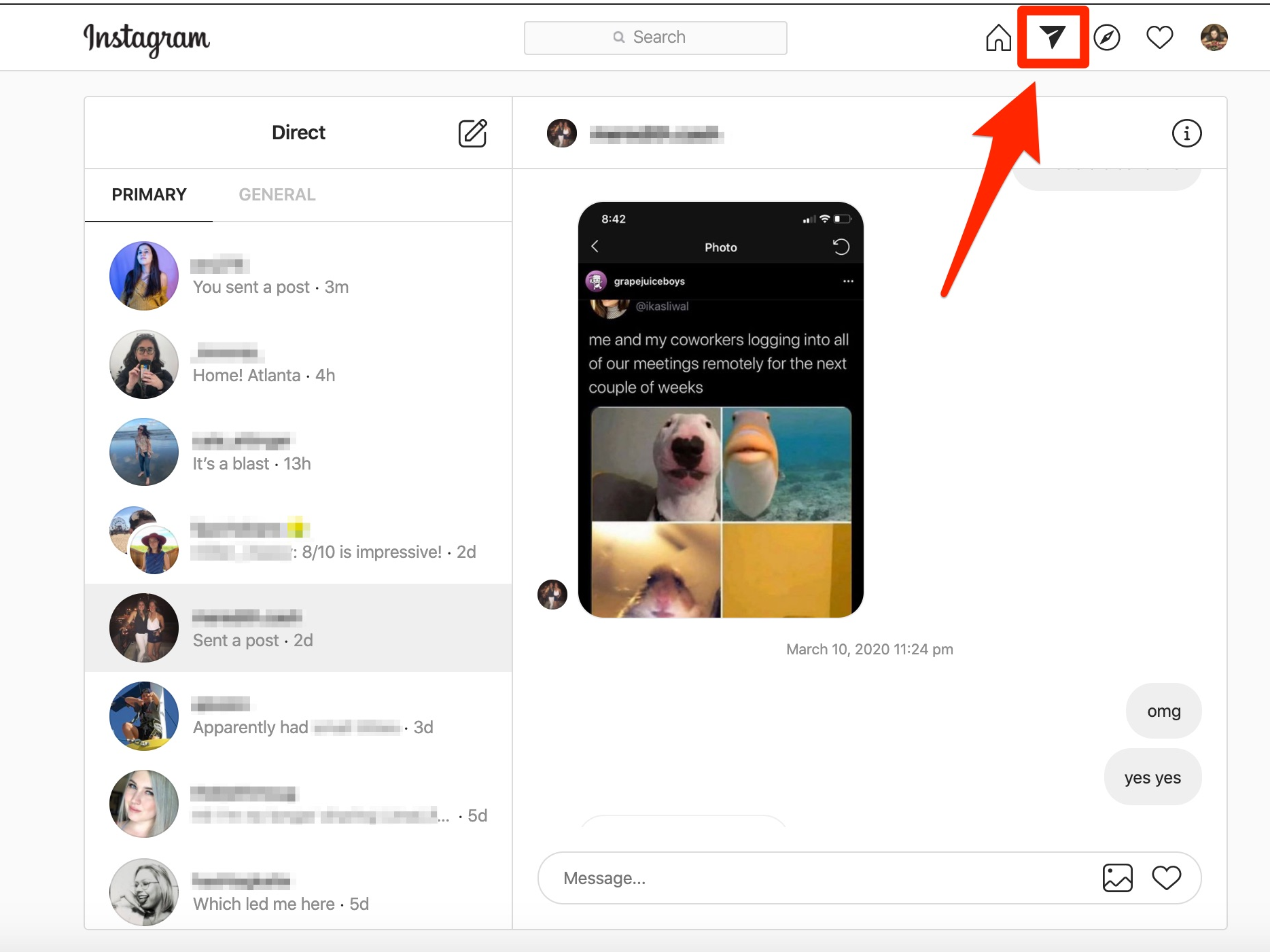 Instagram has brought Direct Messages to your desktop — here's where to