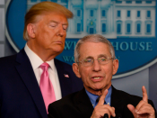 President Trump en gezondsheidsexpert Anthony Fauci.