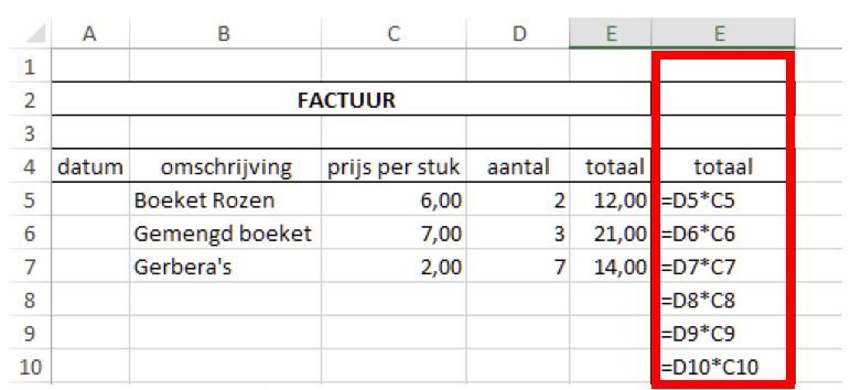 Op de factuur staan de bedragen eerst zonder btw. u00a9 Tech Academy / Z24 AcademyOp de factuur staan de bedragen eerst zonder btw. u00a9 Tech Academy / Z24 Academy