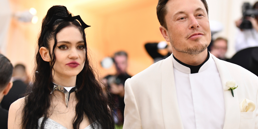 Grimes en Elon Musk