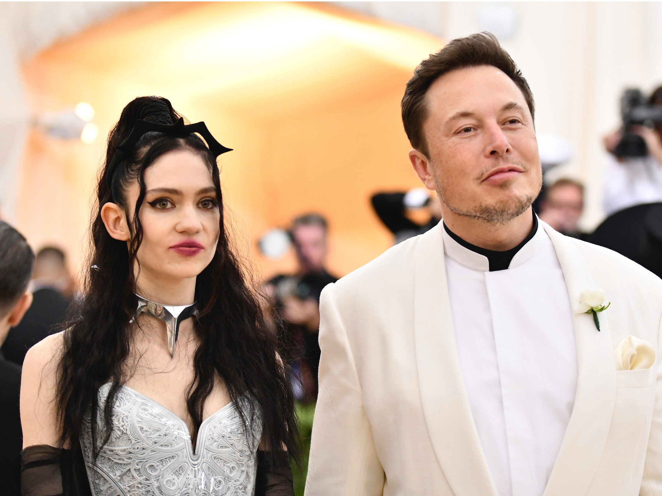 Grimes en Elon Musk