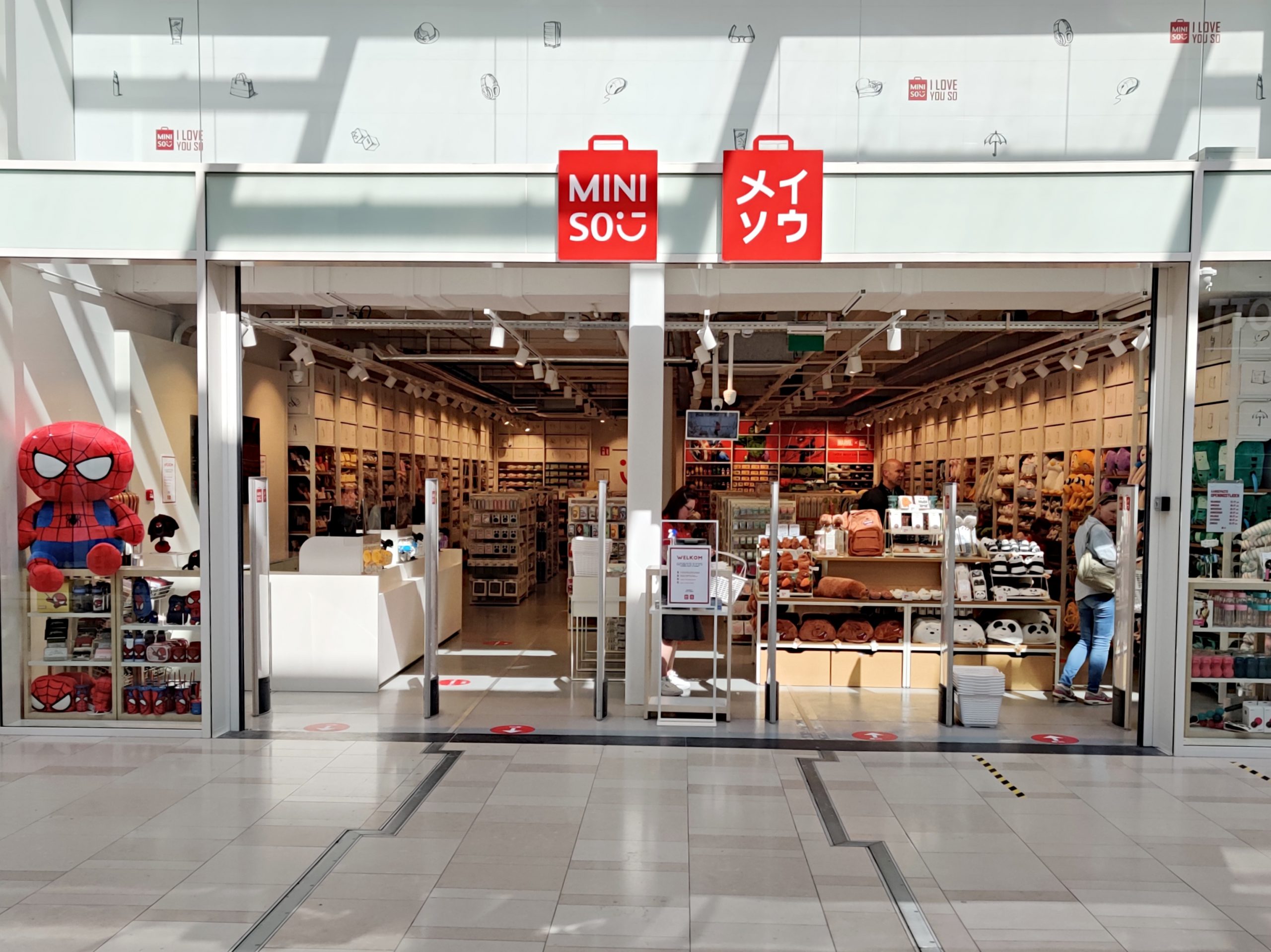 De vestiging van Miniso in winkelcentrum Hoog Catharijne is sinds 1 mei geopend