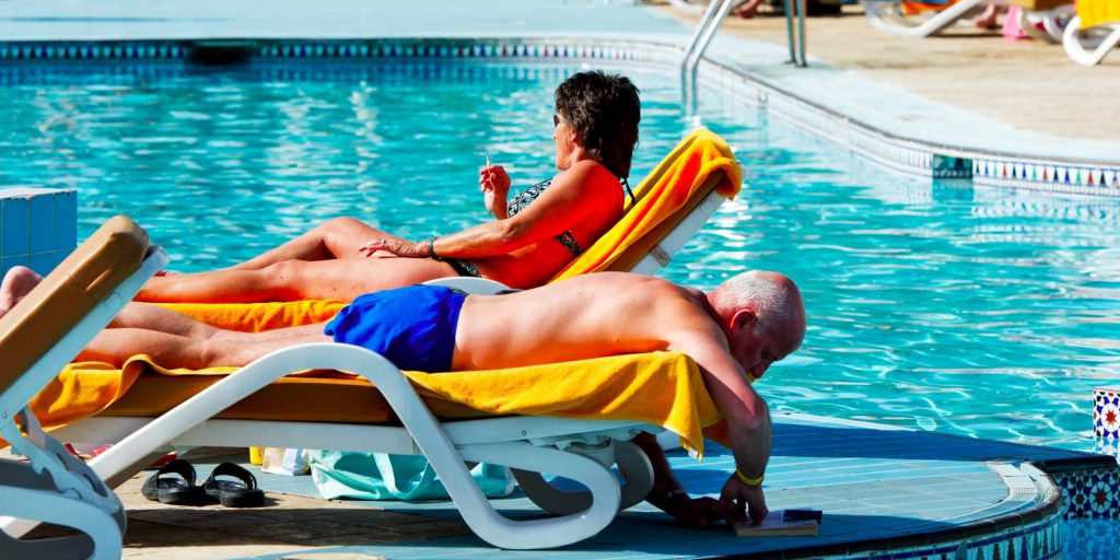 vakantie in een resort