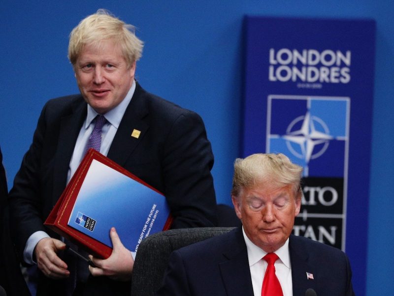 Donald Trump Boris Johnson Donald Trump