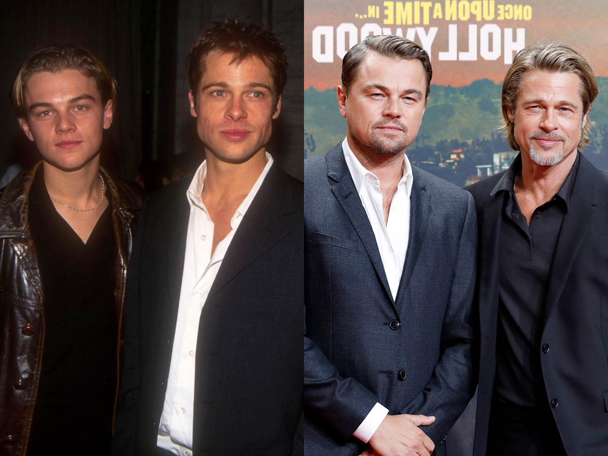 Brad Pitt and <b>Leonardo</b> <b>DiCaprio</b> have known each other for decades. 